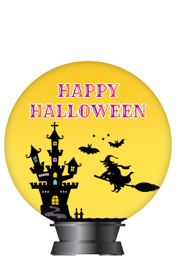 ハッピーハロウィン ボール型